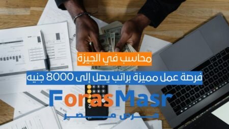 محاسب في الجيزة – فرصة عمل مميزة بشركة Diamond Eye براتب يصل إلى 8000 جنيه